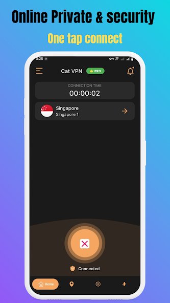 Cat VPN - Safer Internet screenshot 1