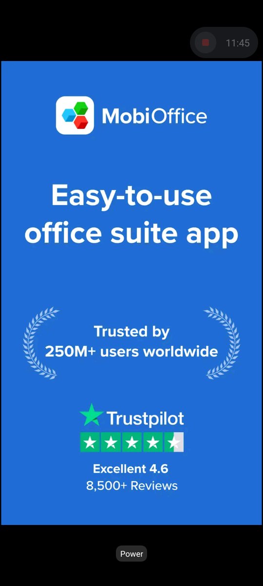 MobiOffice screenshot 1