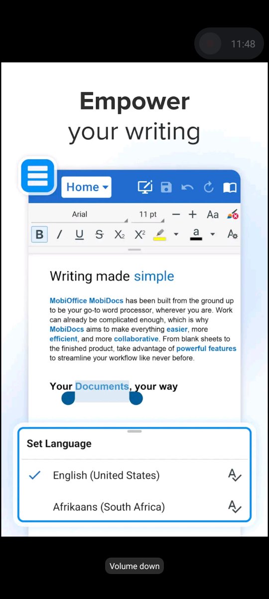 MobiOffice screenshot 3