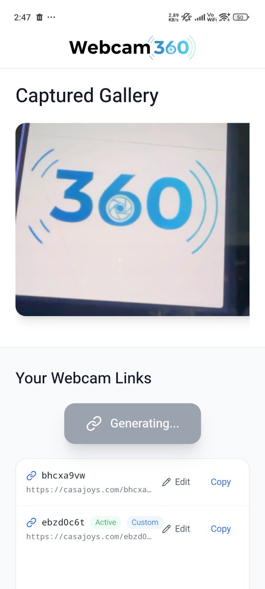 Webcam360 screenshot 2